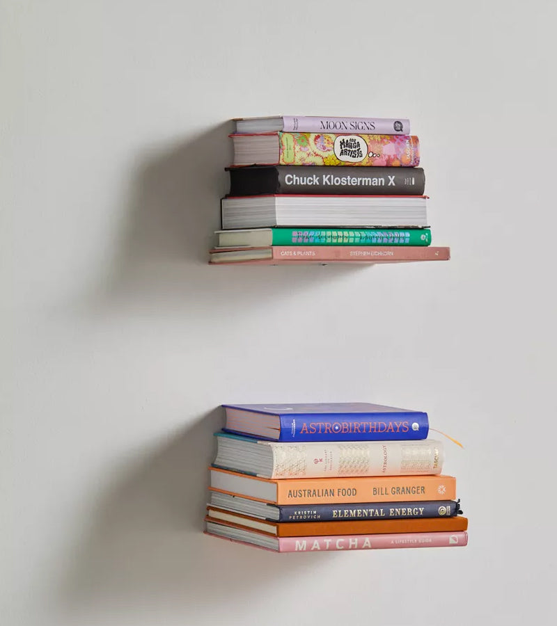 Vente Étagère livres - Petite étagère invisible 12 x 12 cm - Blanc