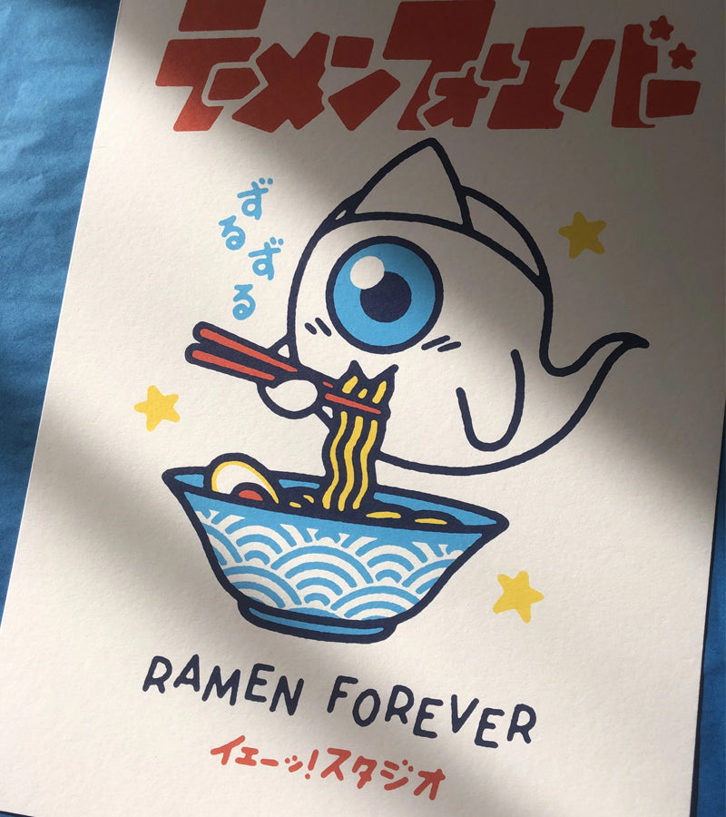 Ramen Forever - Affiche A3