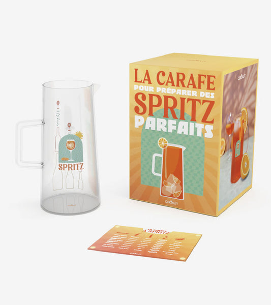 Carafe à spritz graduée