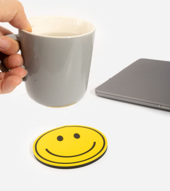 Chauffe-tasse smiley  Mustard