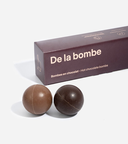 BOMBE DE CHOCOLAT CHAUD CANNELLE - CADEAU DE NOËL - bombes-de-choc
