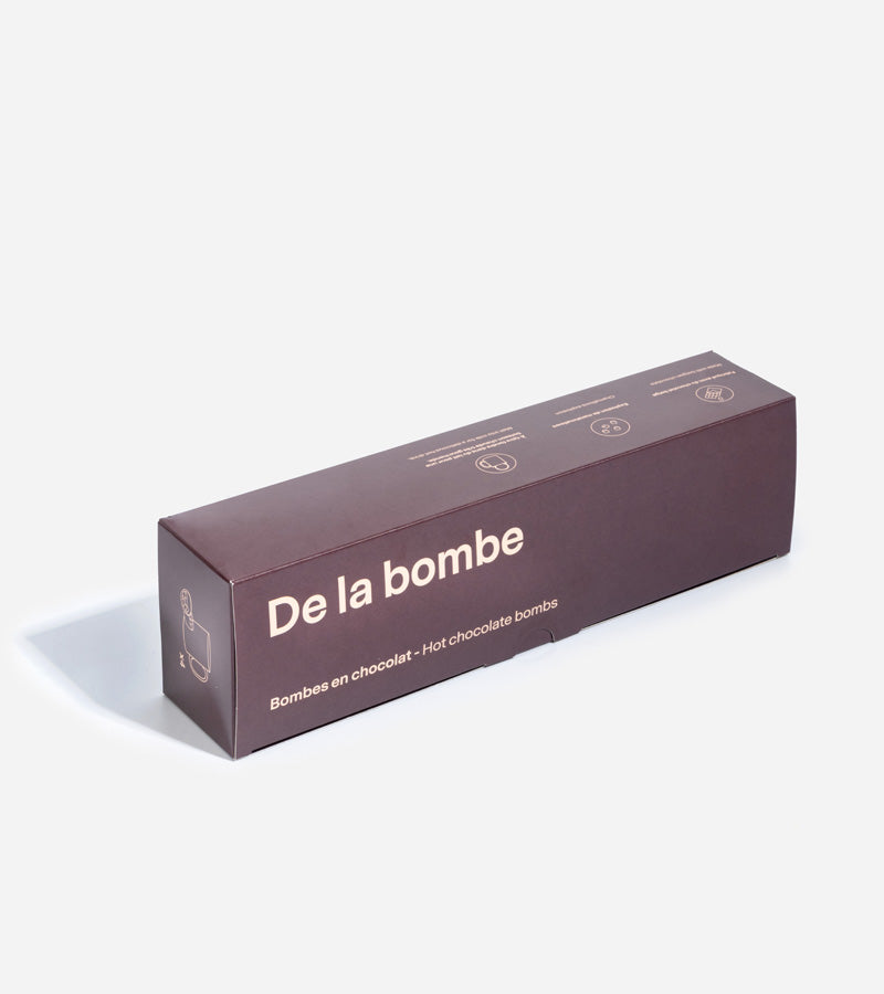 Coffret 3 bombes chocolat chaud guimauve - 14,90 €