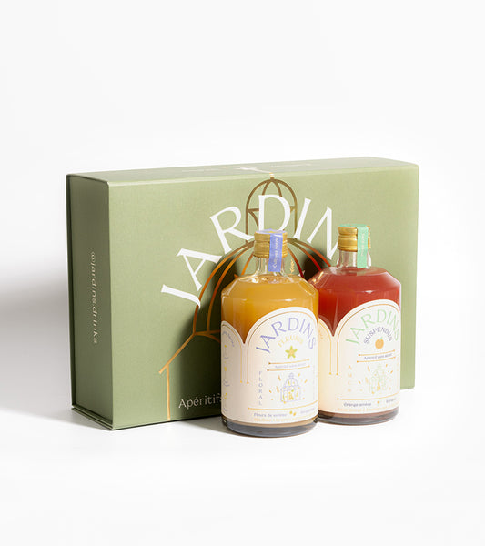 Coffret Duo de spiritueux sans alcool - Jardins