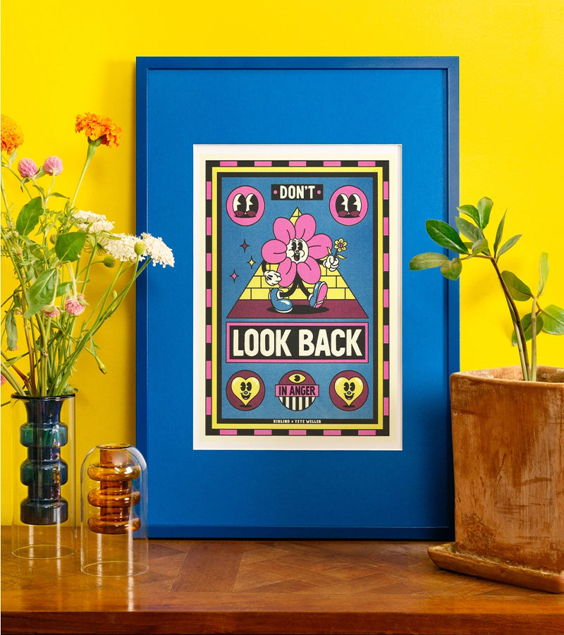 Don't Look Back in Anger - Oasis - Affiche A3