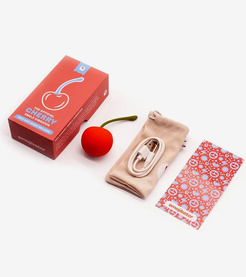 Vibromasseur fruit cerise