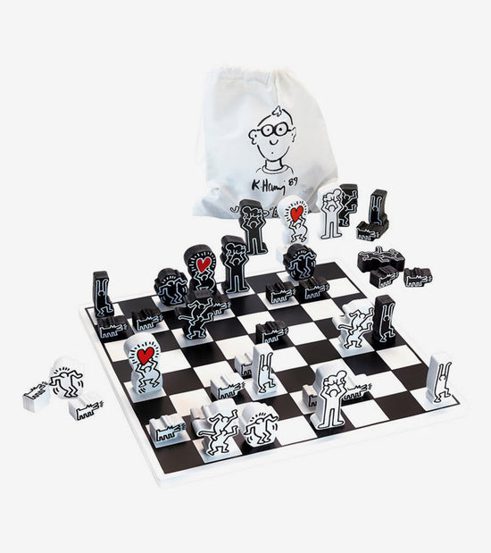 Jeu d'échecs Keith Haring