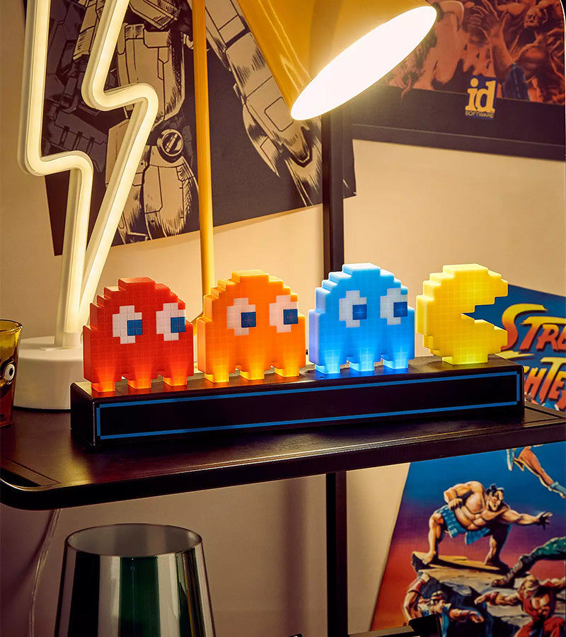 Lampe d'ambiance Pac-Man et les fantômes