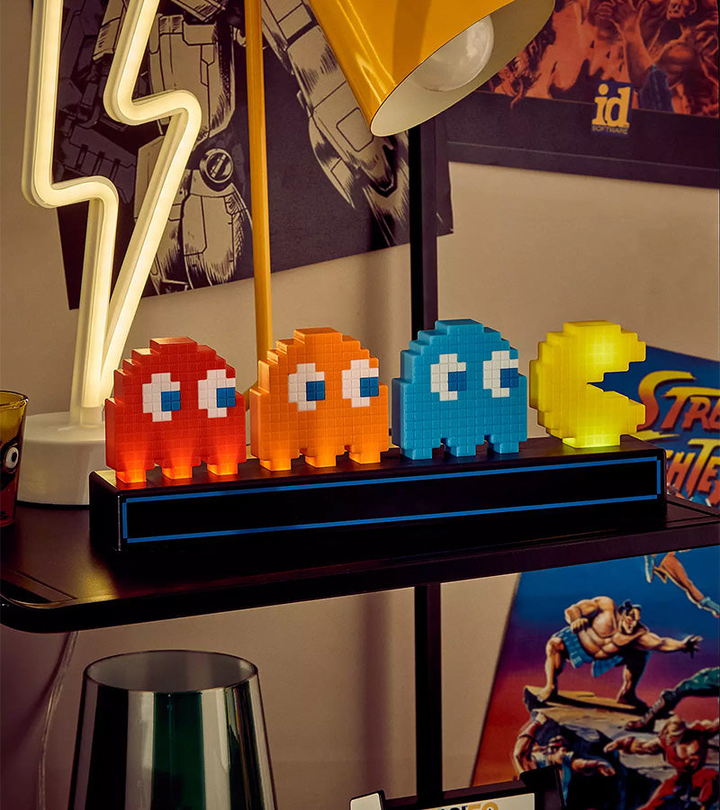 Lampe d'ambiance Pac-Man et les fantômes