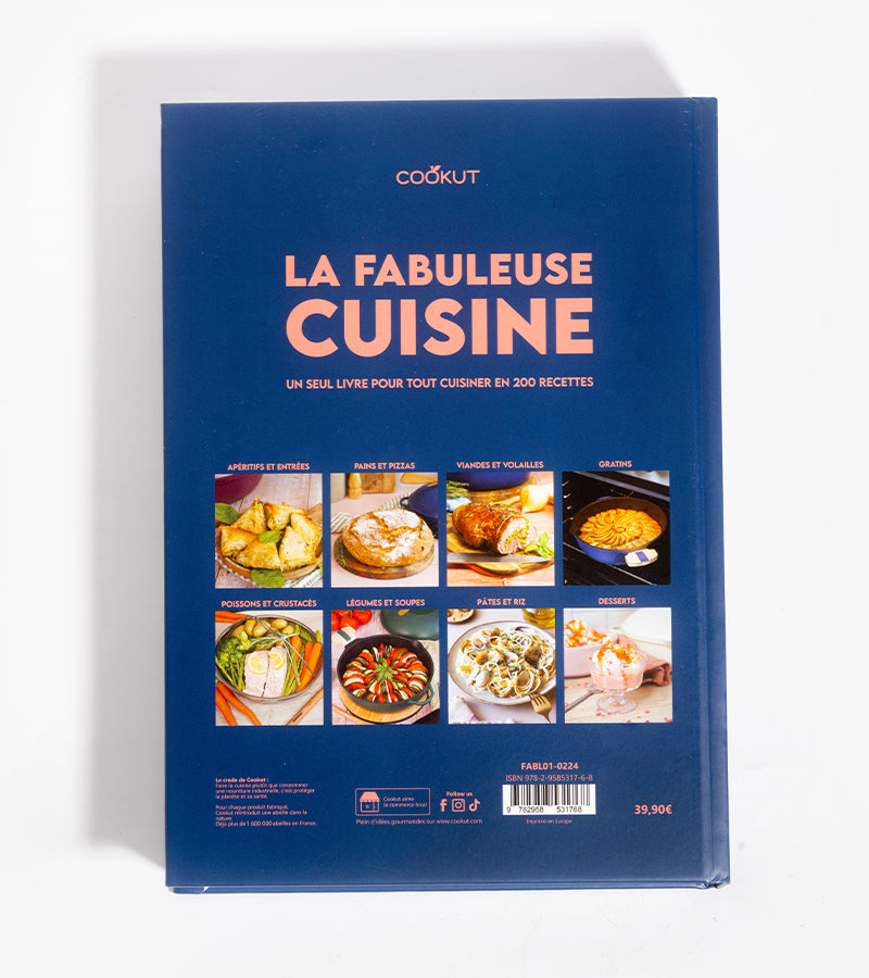 Livre De Recettes De La Fabuleuse Poêle Cookut