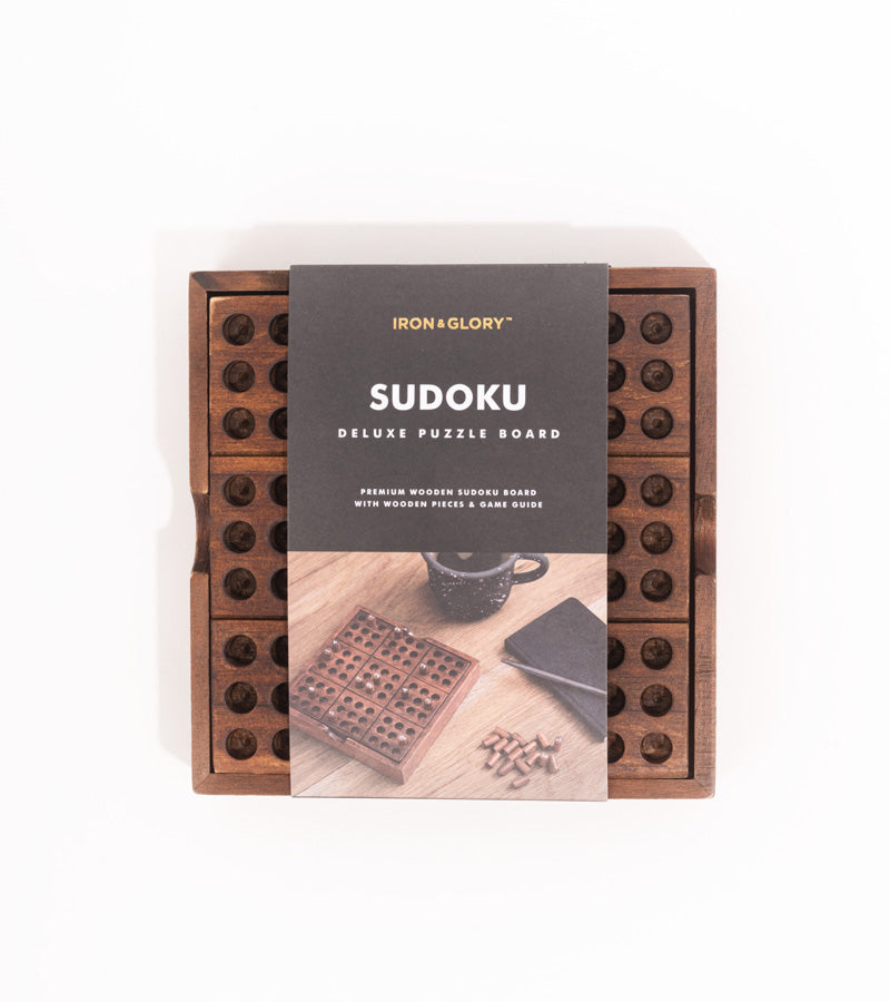 Jeu de Sudoku en bois de luxe premium – L'avant gardiste