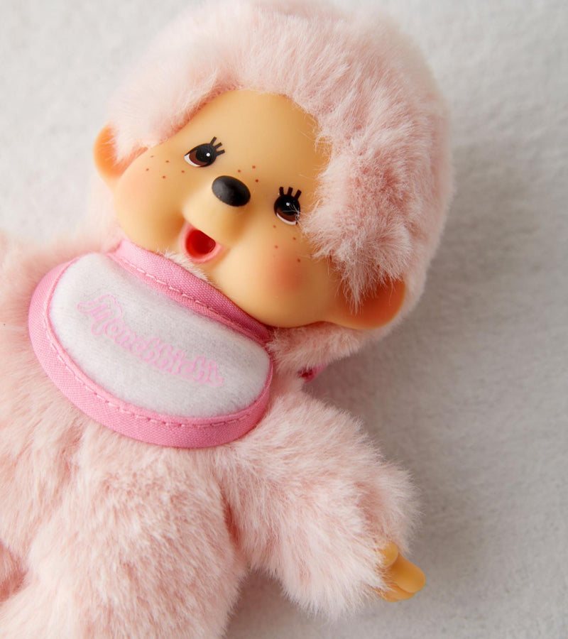 Peluche Monchhichi Kiki pastel