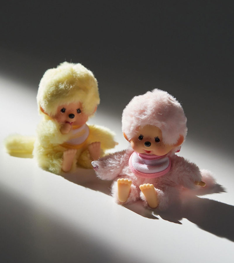 Peluche Monchhichi Kiki pastel