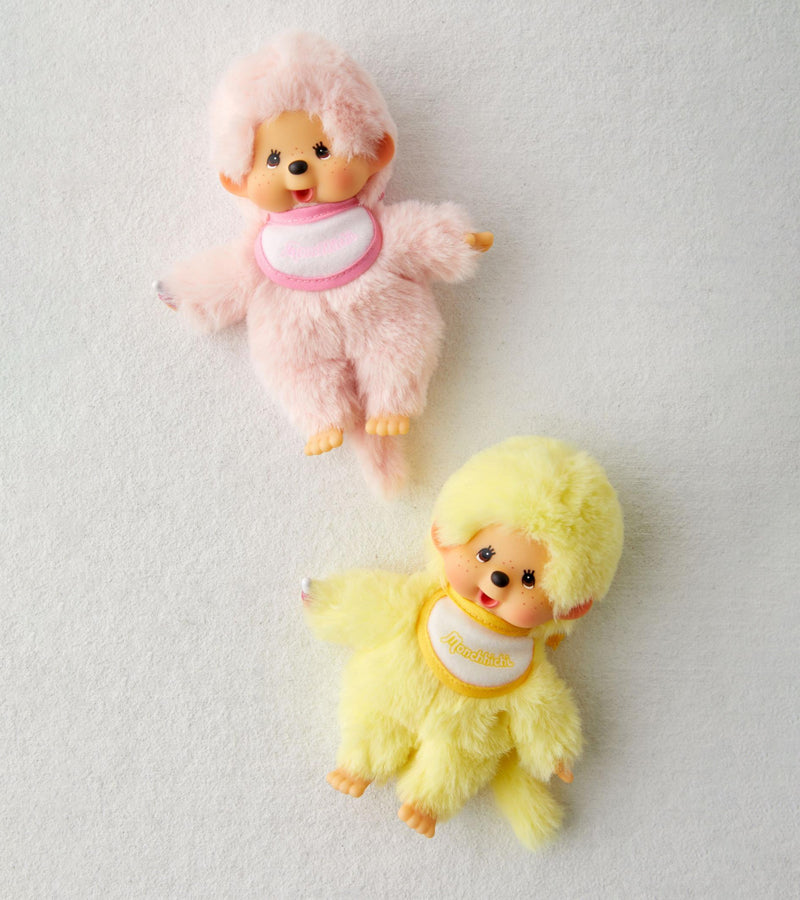 Peluche Monchhichi Kiki pastel