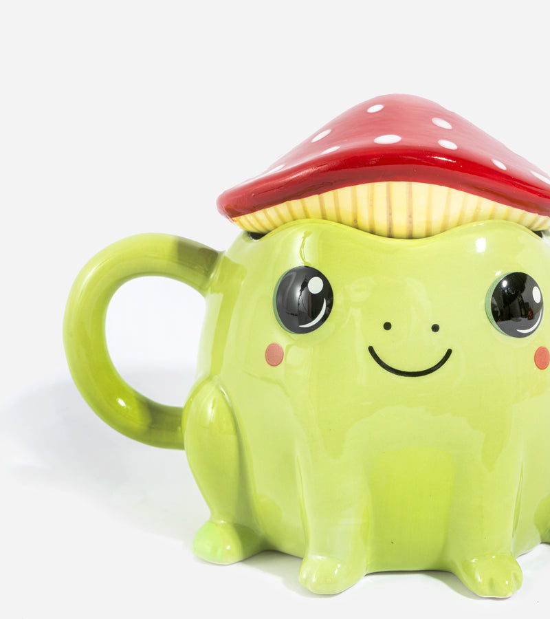 Mug grenouille avec chapeau 