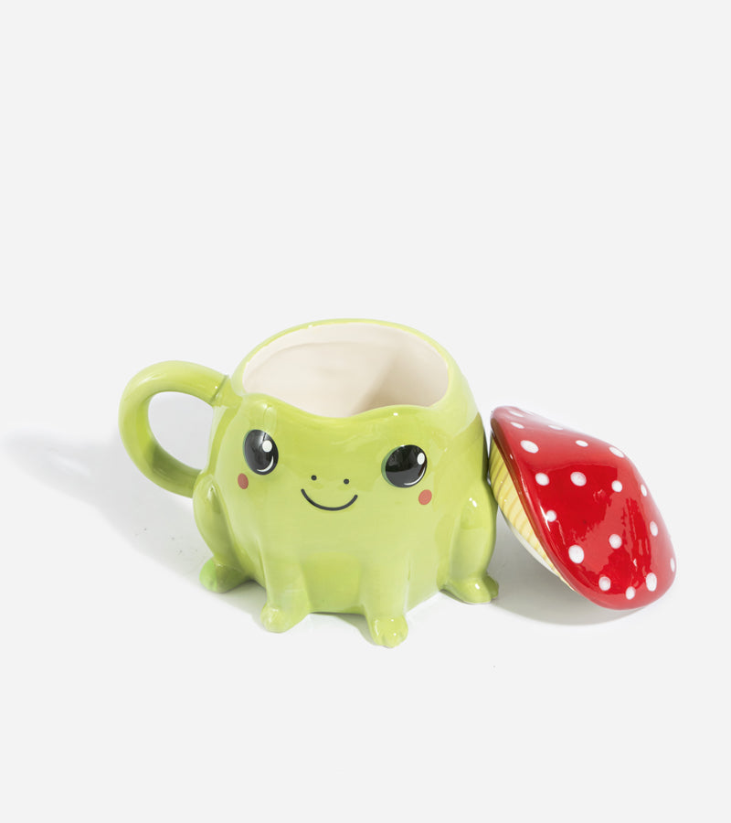 Mug grenouille avec chapeau 