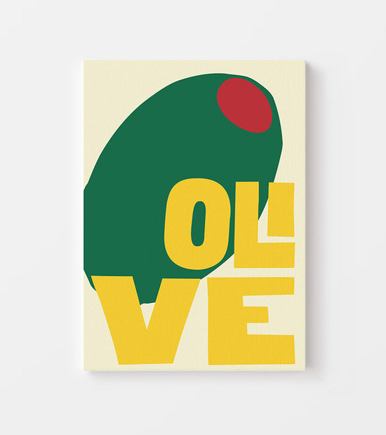 Olive - Affiche A3  Inoui affiches