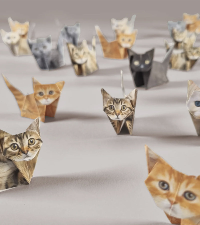 Mini-origamis - Chats