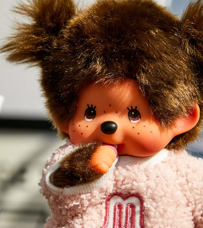 Peluche Monchhichi Kiki - Pull Fluffy