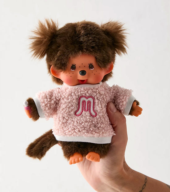 Peluche Monchhichi Kiki - Pull Fluffy