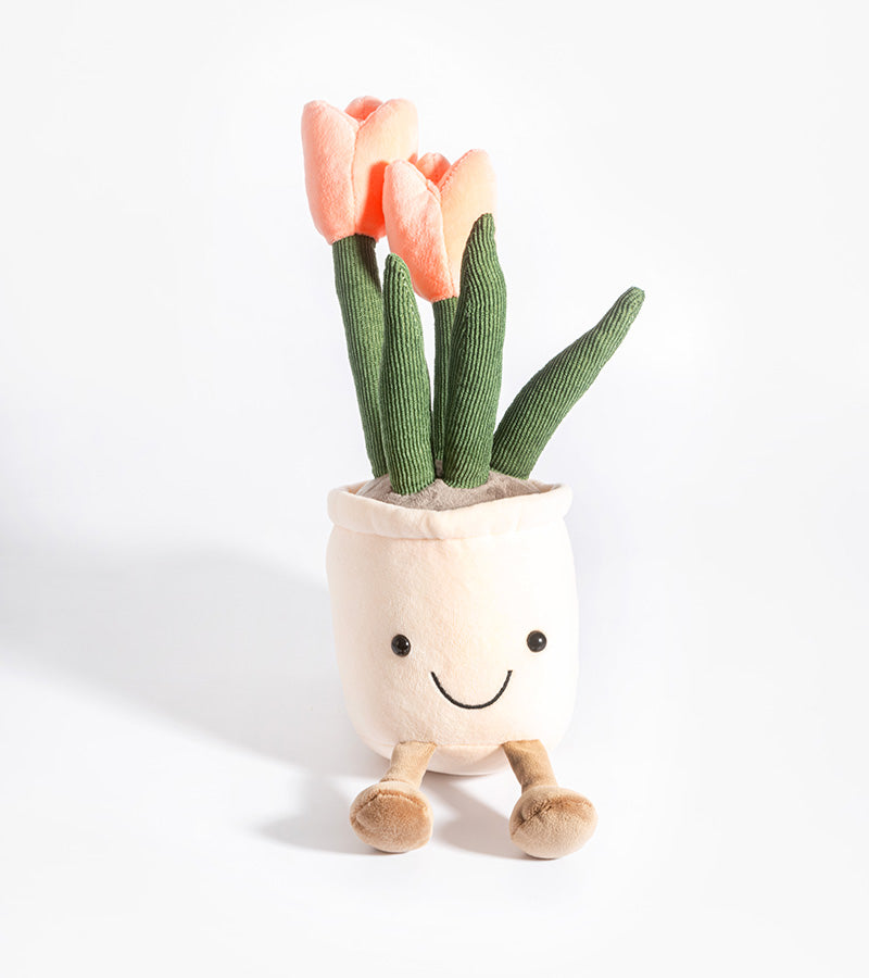 Peluche Pot de Tulipes