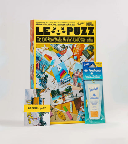 Puzzle 1000 pièces - Vacation  Le puzz