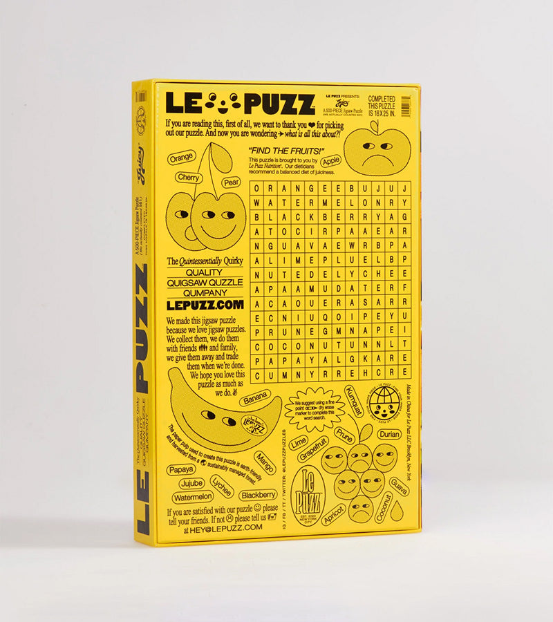 Puzzle 500 pièces - Juicy  Le puzz