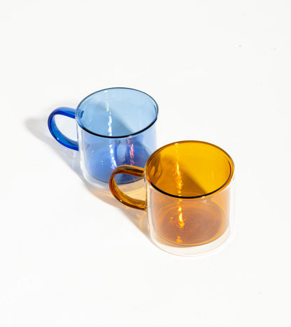 Set de 2 tasses double paroi