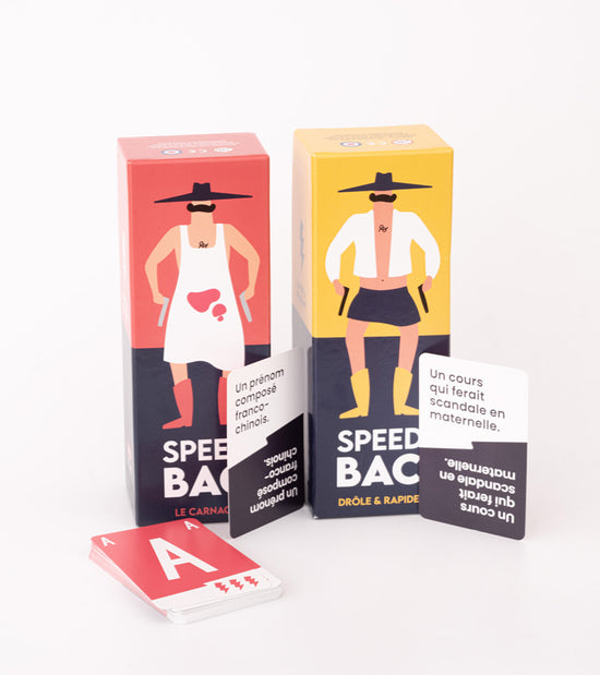 Speedbac - Jeu d'ambiance rapide et déjanté Version classique  Napoleon éditions