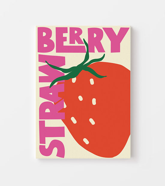 Strawberry - Affiche A3  Inoui affiches