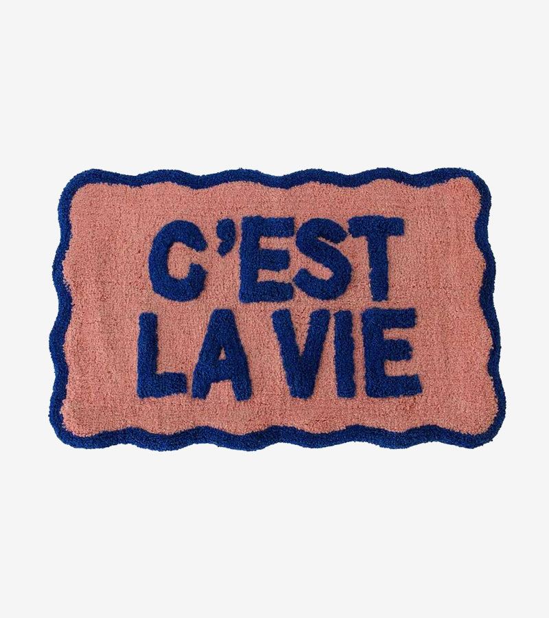 Tapis "C'est la vie"