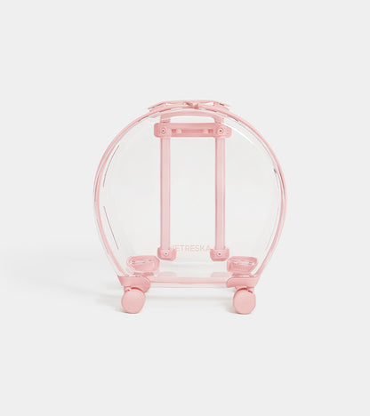 Valise Bubble pour animaux - Rose  Vetreska