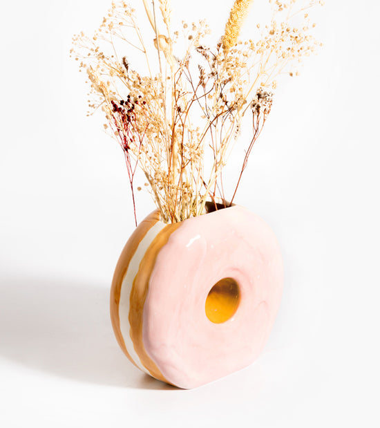 Vase en forme de Donut céramique DOIY